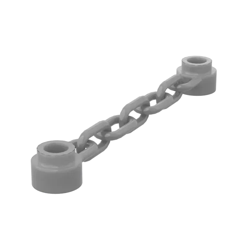 Color: GRAY - 10pcs Bricks MOC 92338 1x6 chain Compatible Assembles Particles For Building Blocks Parts DIY Educational Parts Toys