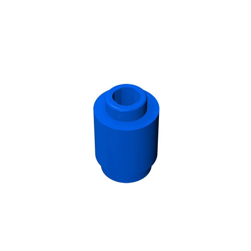 Color: PURPLE - 50PCS 3062b 30068 35390 3062 Accessories 1x1 Cylindrical Brick DIY Buildings? Blocks Educational Toys City Toy