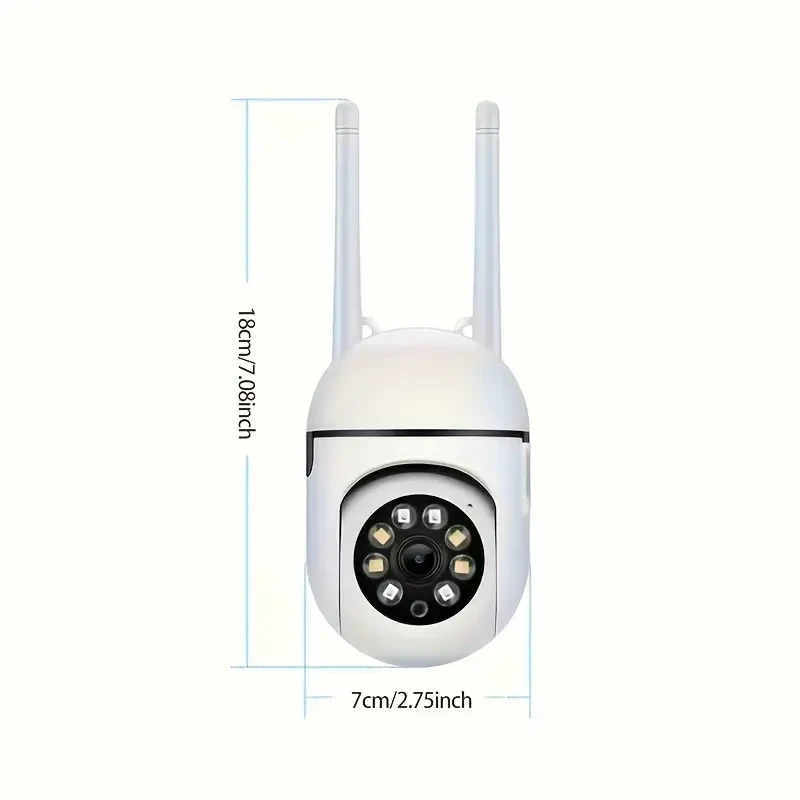 Anyazhineng HD Night Vision Security Camera - 360 Wireless WiFi Smart Surveillance