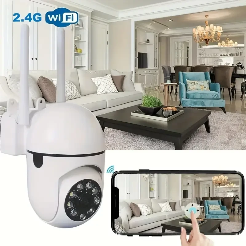 Anyazhineng HD Night Vision Security Camera - 360 Wireless WiFi Smart Surveillance