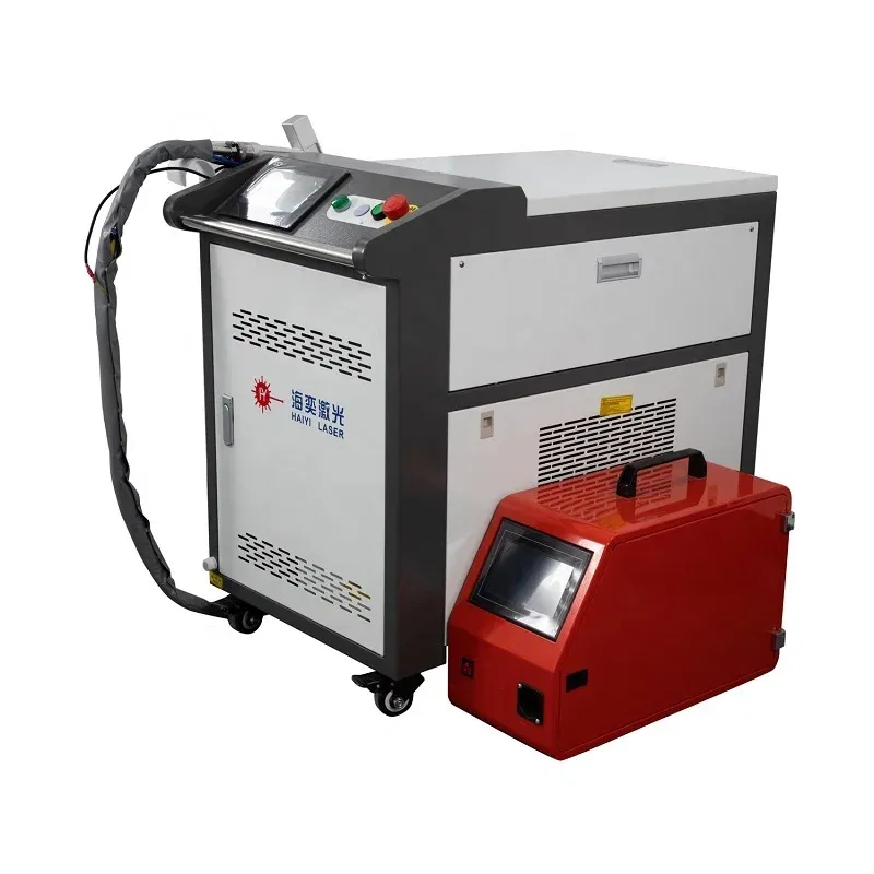Color: Dark Grey, Ships From: CHINA - Raycus Automatic wire feeding 1000w 1500W 2000W JPT IPG laser welding machine handheld