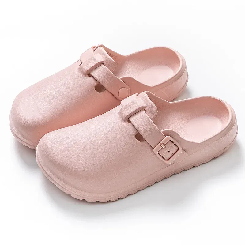 Color: BRONZE, Shoe Size: 38 - Eyriphy Women Clogs Slippers Men Working Shoes Nurses Soft Eva Slides Anti-Slip Lab Waterproof Medical Slippers Fashion Sandals