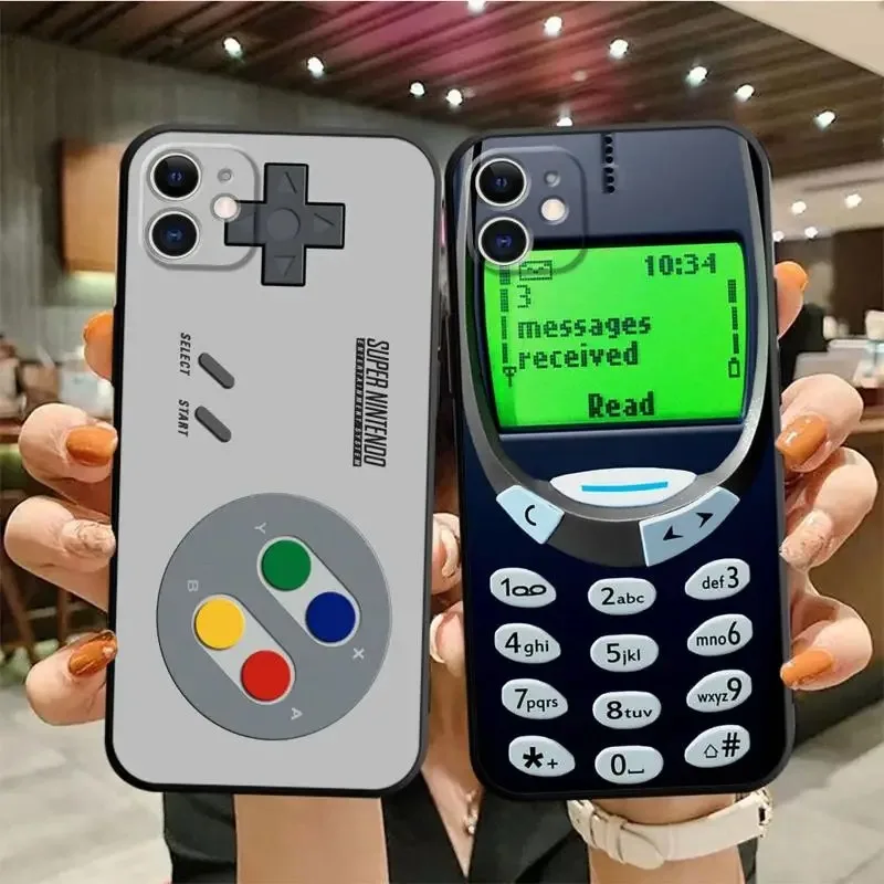 Color: Blue, Material: Plastic - Retro Camera Games Phone Case For Samsung Galaxy S10 S20 S21 S22 S23 S24 FE Plus Ultra Note 20 Mobile Cover Shell