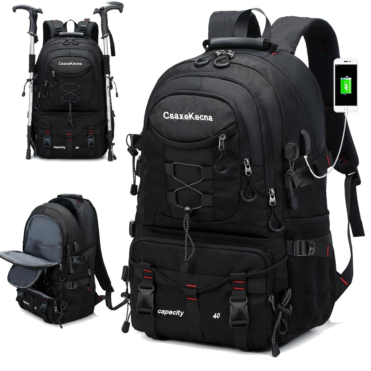 Men's Waterproof Travel Backpack