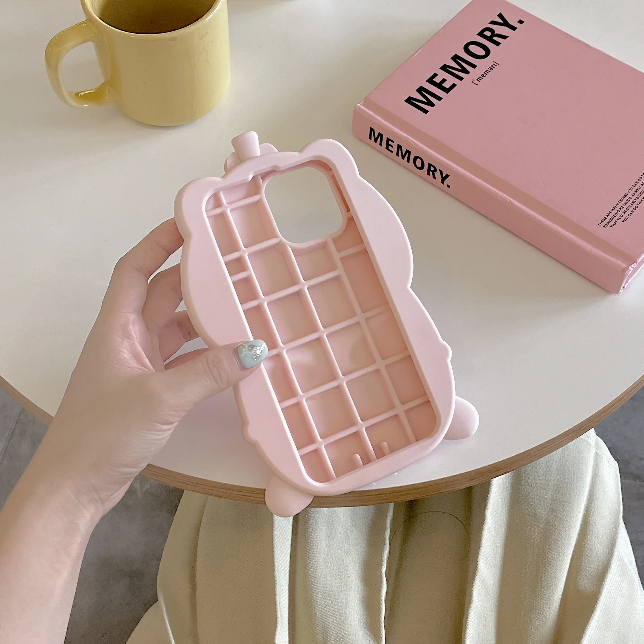 Color: Pink, Material: Aluminum - 3D Cute Cartoon Pink Pig Funny Phone Case for IPhone 15 14 13 12 11 Pro Max Piggy Soft Rubber Silicone Protective Cover Shell