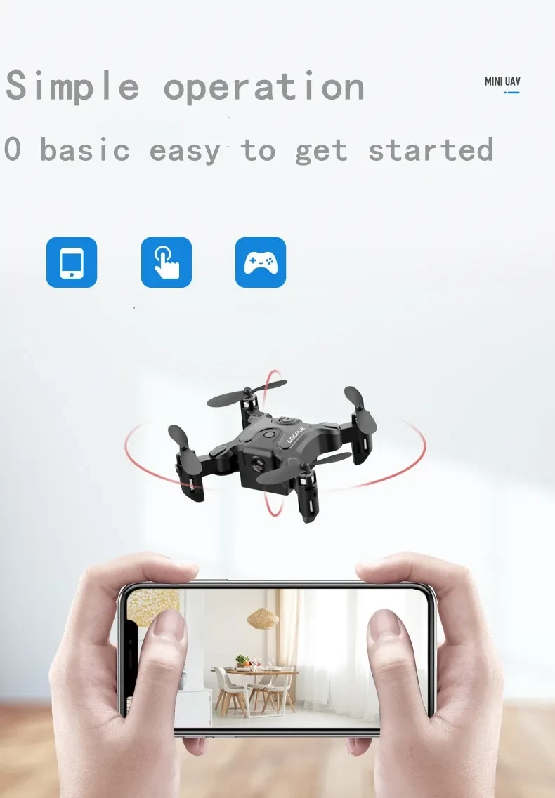 4K Mini folding drone