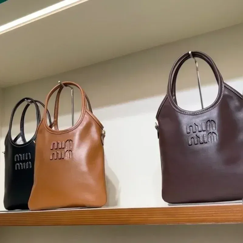 Color: Khaki - Retro Hobo Thousand Bird Grid Mini Underarm Bag, Mao Ni Large Capacity Shoulder Cross Carrying Tote Bag