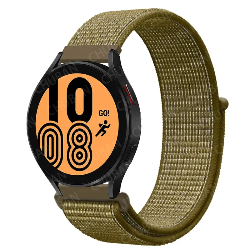 Band Color: Brown, Band Width: 20mm - 20mm/22mm nylon Band