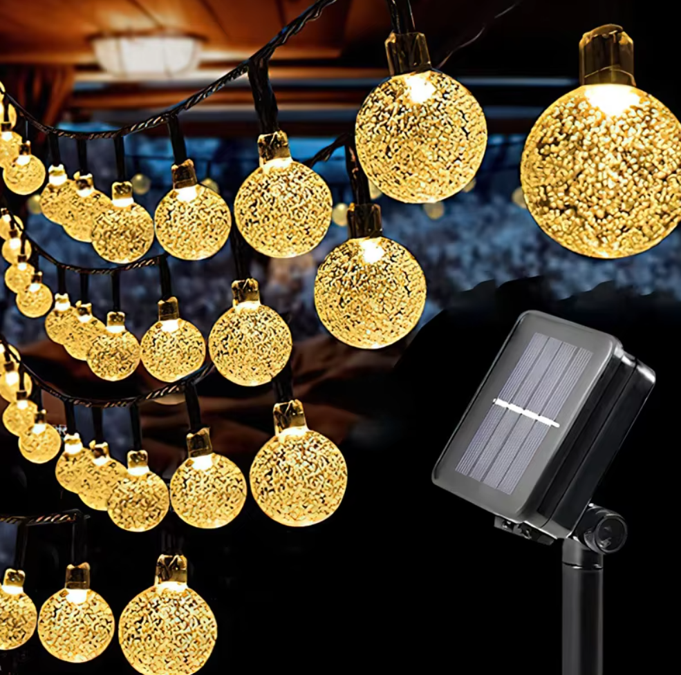 LED String Light Solar Fairy Lights