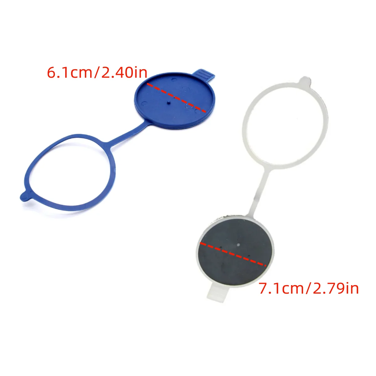 Color: black - A1248690072 Car Windshield Wiper Washer Fluid Reservoir Tank Cap A1718690108 for Mercedes-Benz W169 W220 W221 W636 W204 W166