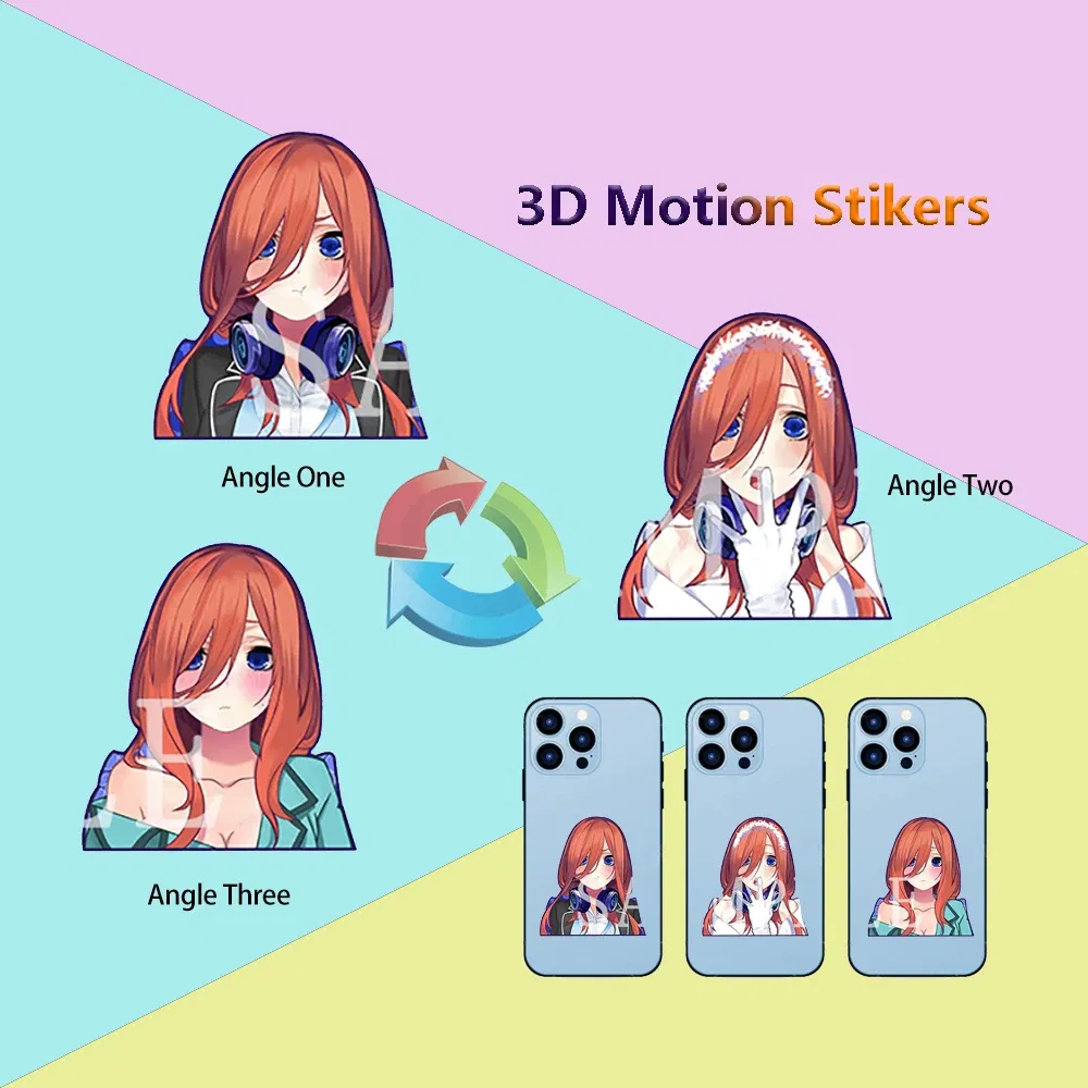 Color: transparent - Anime Mini Motion Stickers Pochita Power Denji Chainsaw Man Attack on Titan Decals for Phones,cup,laptop,Etc.Waterproof