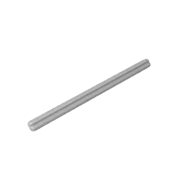 Color: Silver - Educational Assemblage GDS-575 Technical, Axle 8 compatible with lego 3707 children's toys Building Blocks Technical Assembles