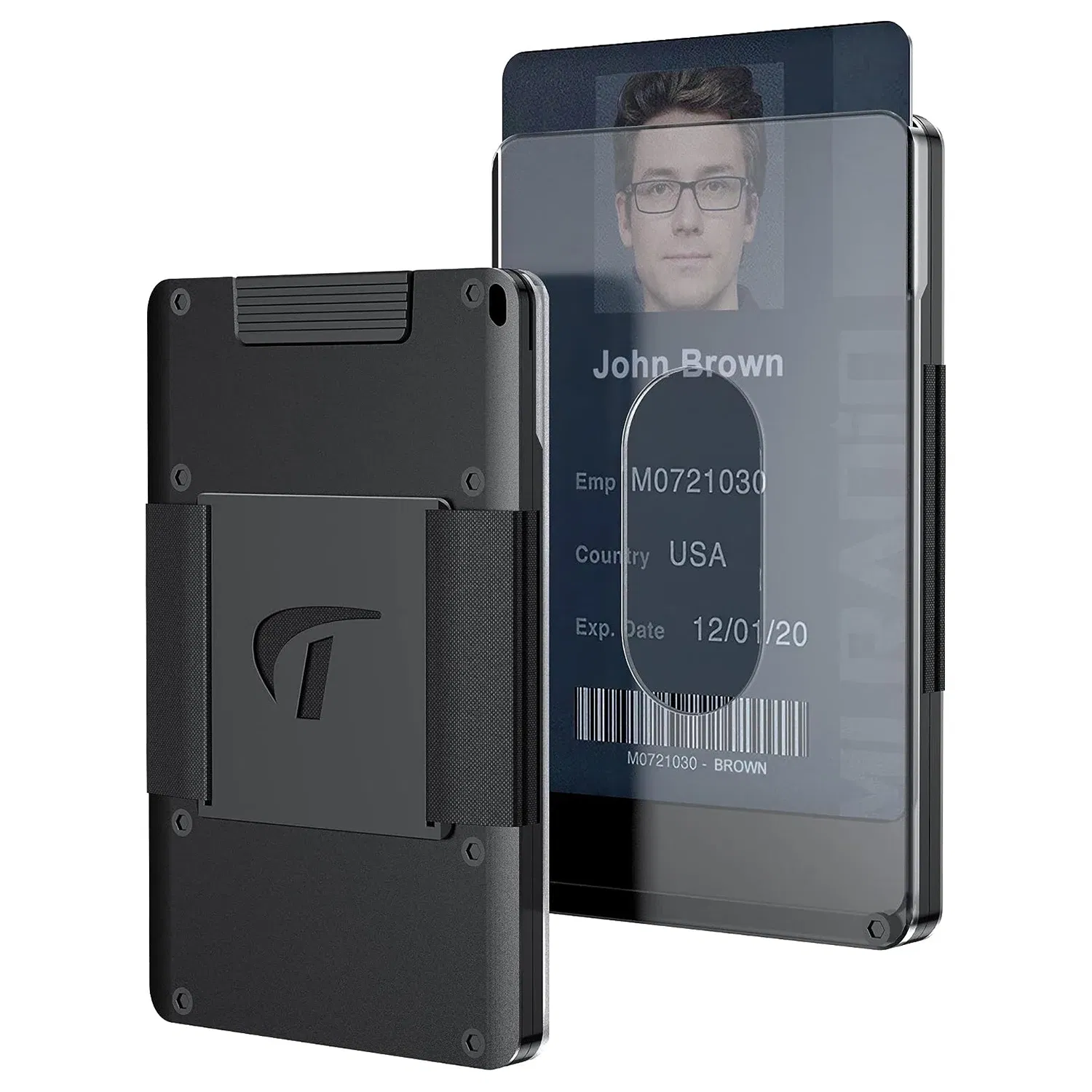 Color: black, Ships From: CHINA - Minimalist Wallet For Men - Aluminum Slim Stretchable Belt Draw-Out Metal Wallet  , Holds up 15 Cards with Cash Strap,Card holde