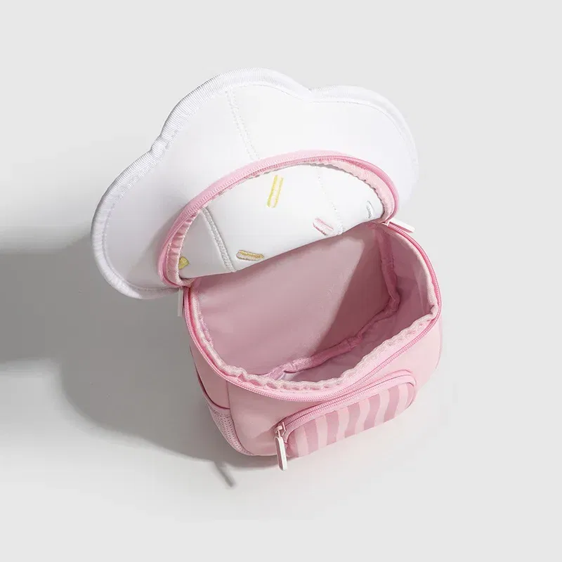 Color: Beige - 2024 New Design Toddler Girls Backpack Mini Cute Mushroom Backpack Popular Children Backpack in Kindergarten Kids Bag for Girls
