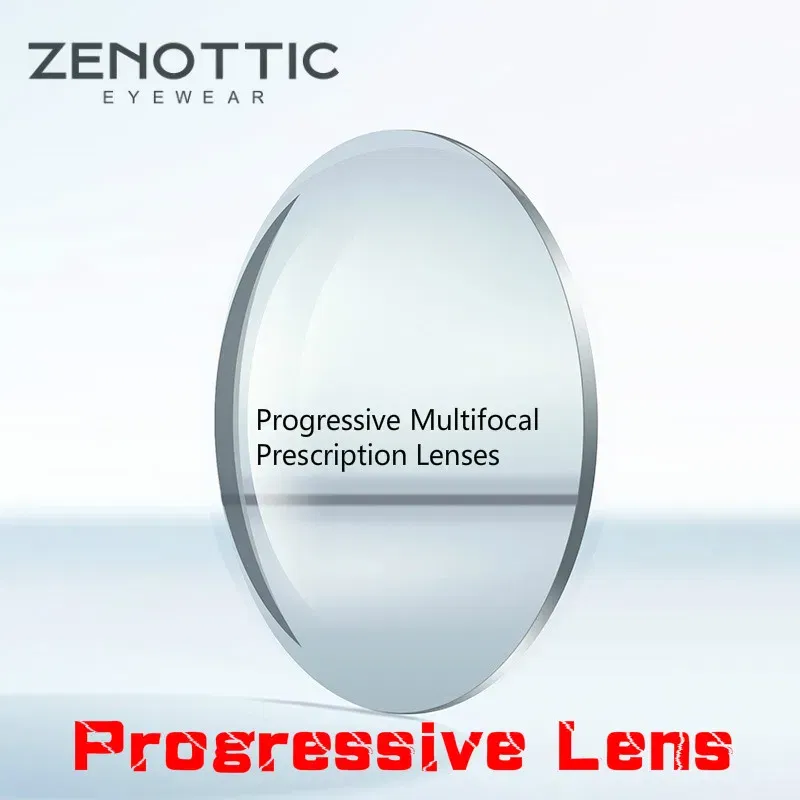 Lenses Color: green, Lens Index: 1.67 - ZENOTTIC MR Progressive Multifocal Prescription Lenses Anti Resistance/Reading Anti-scratch Myopia Hyperopia Presbyopia Lenses