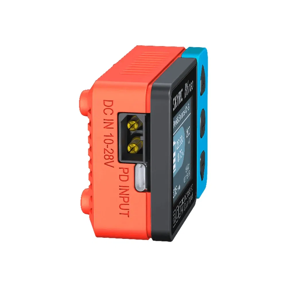 Color: Burgundy - 2023  NEW SkyRC B6 Neo Smart Charger DC 200W PD 80W LiPo Battery Balance Discharger SK-100198 B6 Neo