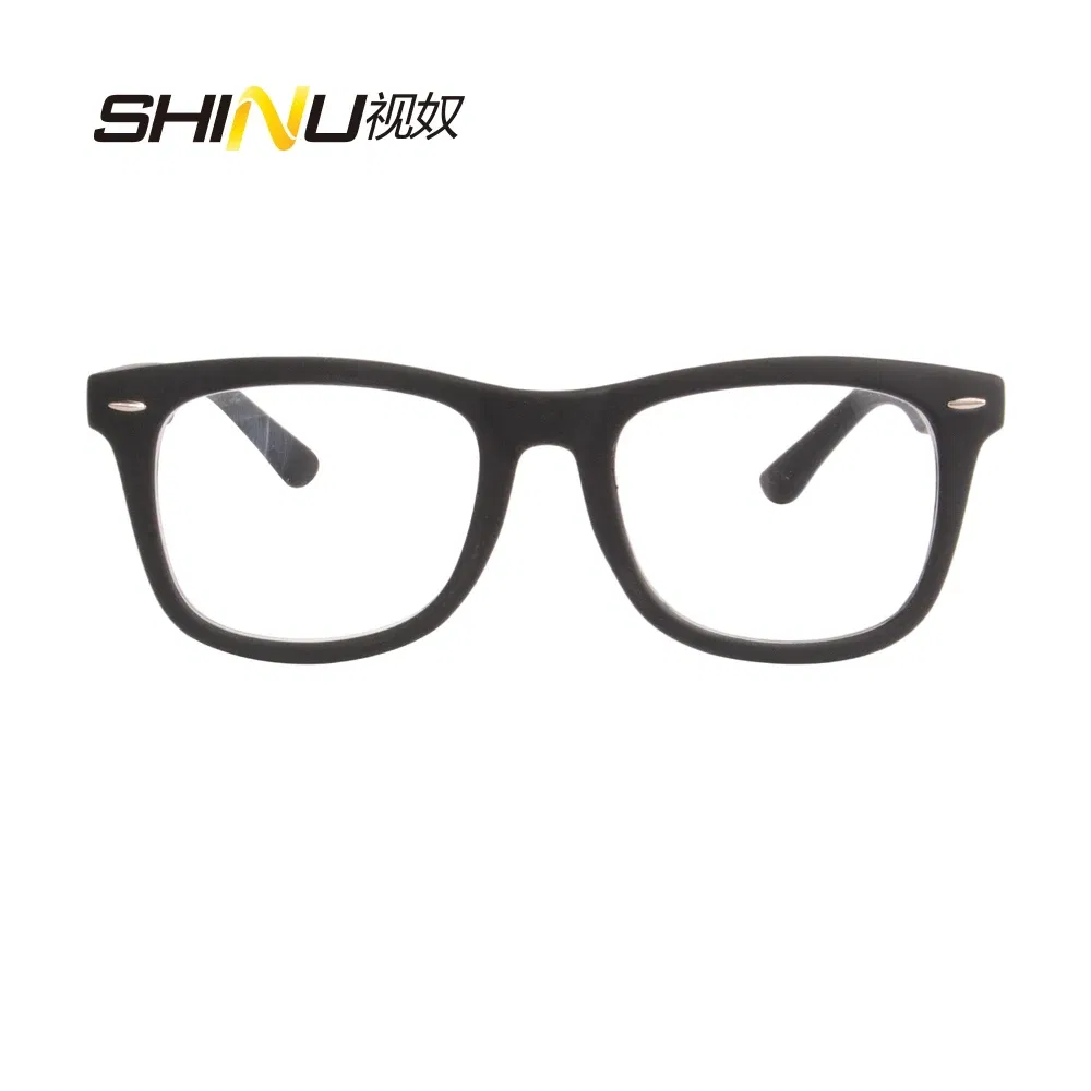 Ships From: CHINA, Eye Prescription: +375, Frame Color: black - SHINU brand Progressive Multifocal Reading glasses can See Far And Near Reading Eyeglasses Bifocal Presbyopia Glasses customized