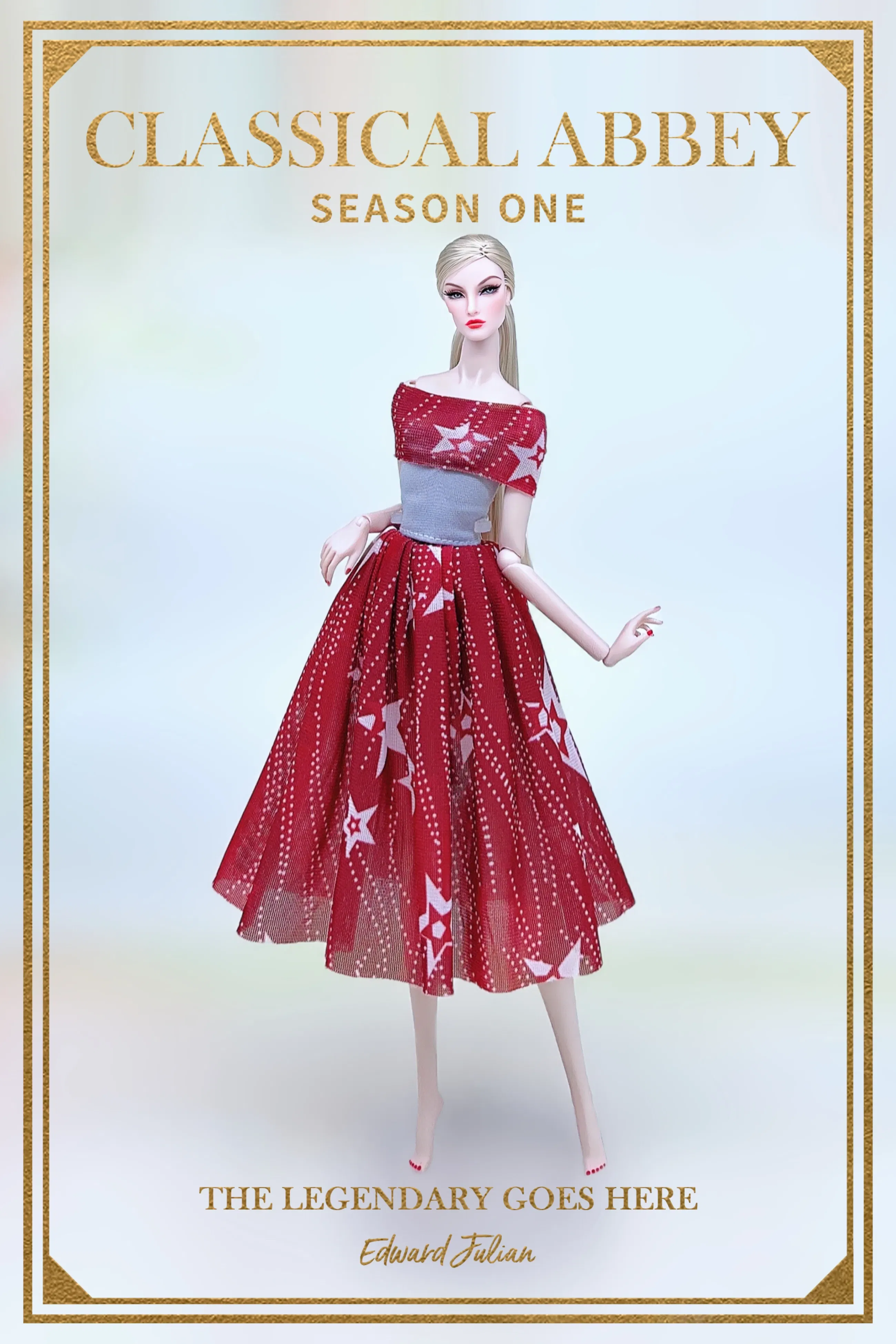 Color: green - for barbie doll clothes batch