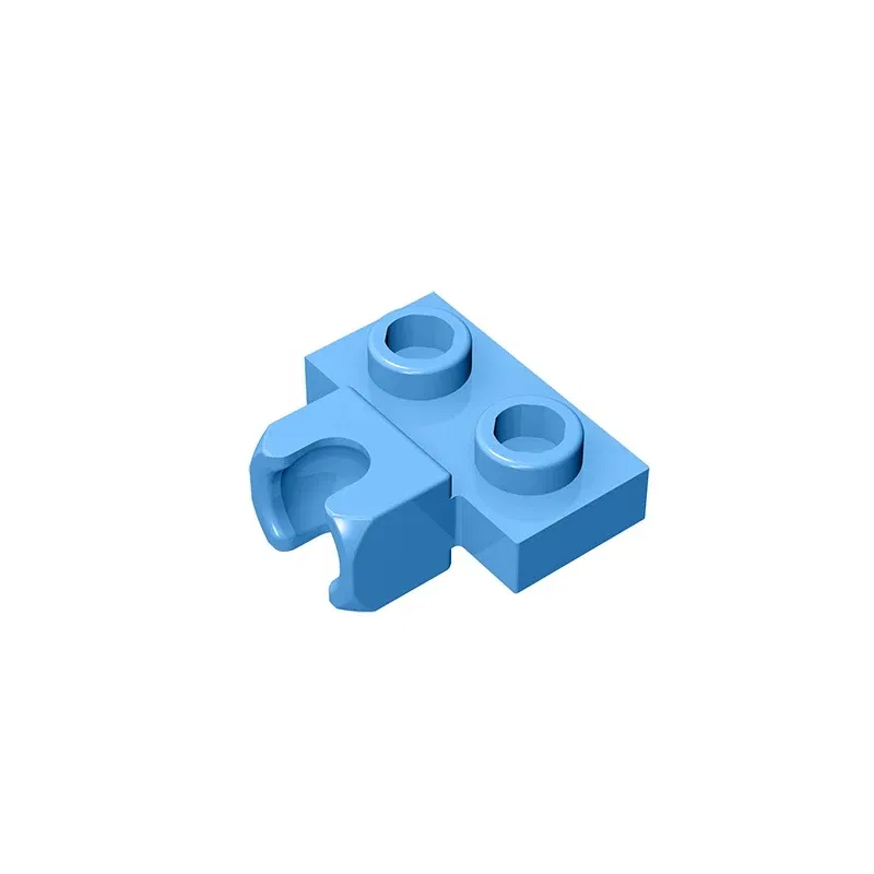 Color: Pink - MOC PARTS GDS-850 Plate, Modified 1 x 2 with Small Tow Ball Socket on Side compatible with lego 14704 pieces of children's toys