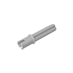 Color: Red - Gobricks GDS-90189 Technical Axle 2L with Pin without Friction Ridges compatible with lego 65249 Assembles Building Blocks