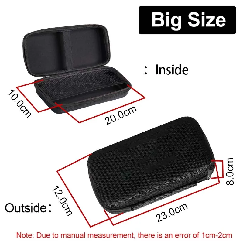 Newest Hard EVA PU Cover Case Waterproof Storage Bag For Car Jump Starter Plastic Sealed Tool Box Safety Equipment Toolbox