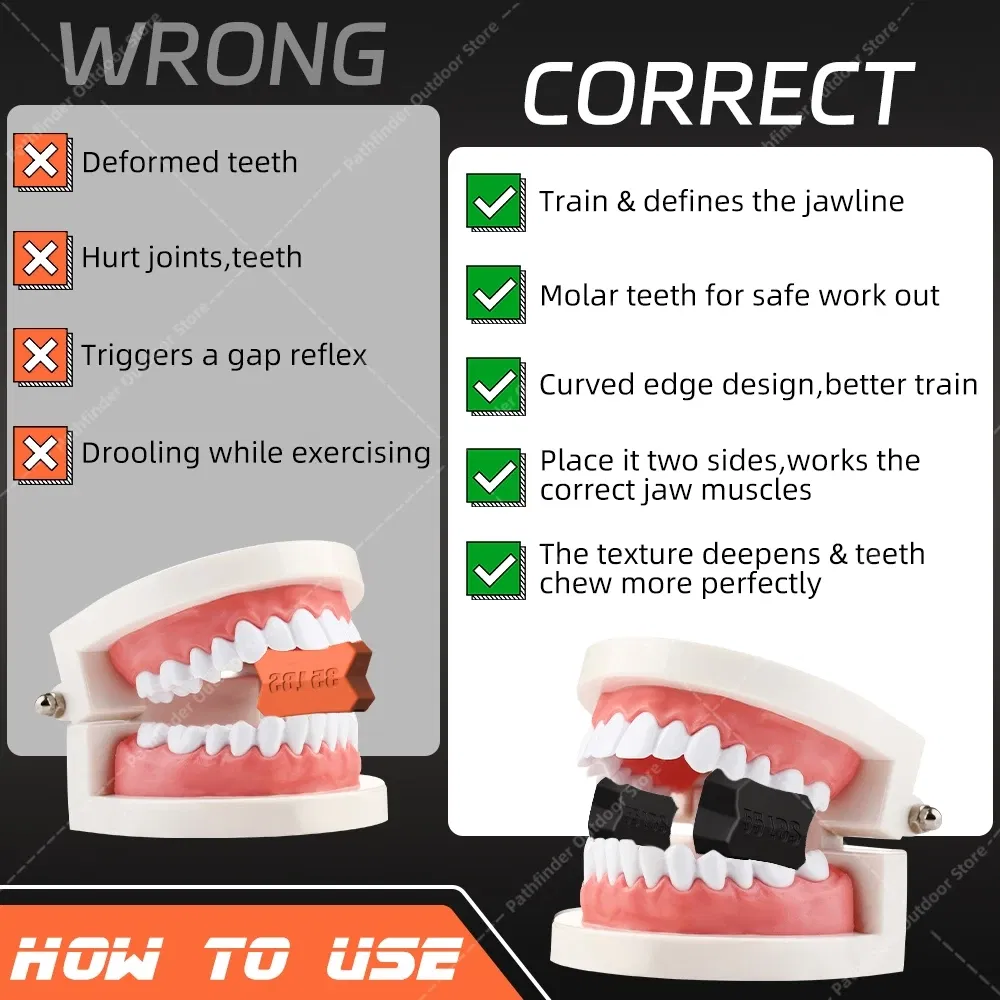 Color: Brown - JawLine Exerciser Ball Facial Jaw Muscle Toner Trainin Jawline Gum Exercises Face Chin Cheek Lifting double chin eliminator
