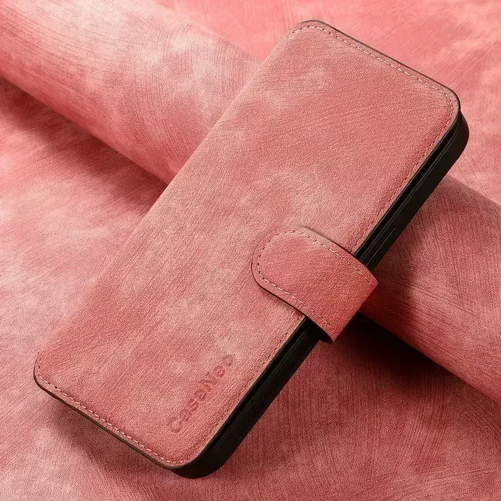 Color: Pink, Material: PU - Detachable 2IN1 Leather Card Funda for Xiaomi Poco F7 X7 M7 Pro 5G Luxury Case Magnetic Wallet Etui Poco X7 Pro F 7 Ultra Cover
