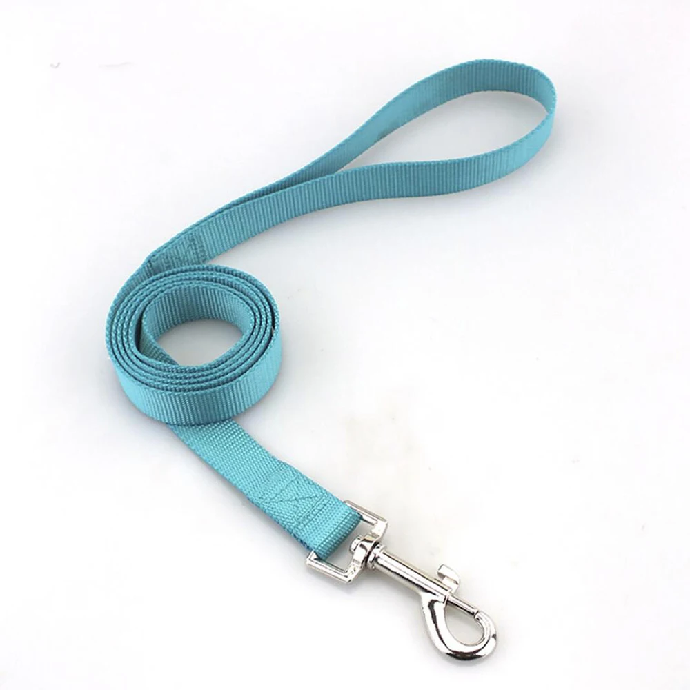 Color: LEOPARD, Size: XS - Strong Durable Dog Training Leash Lightweight Soft Convertible Pet Traction