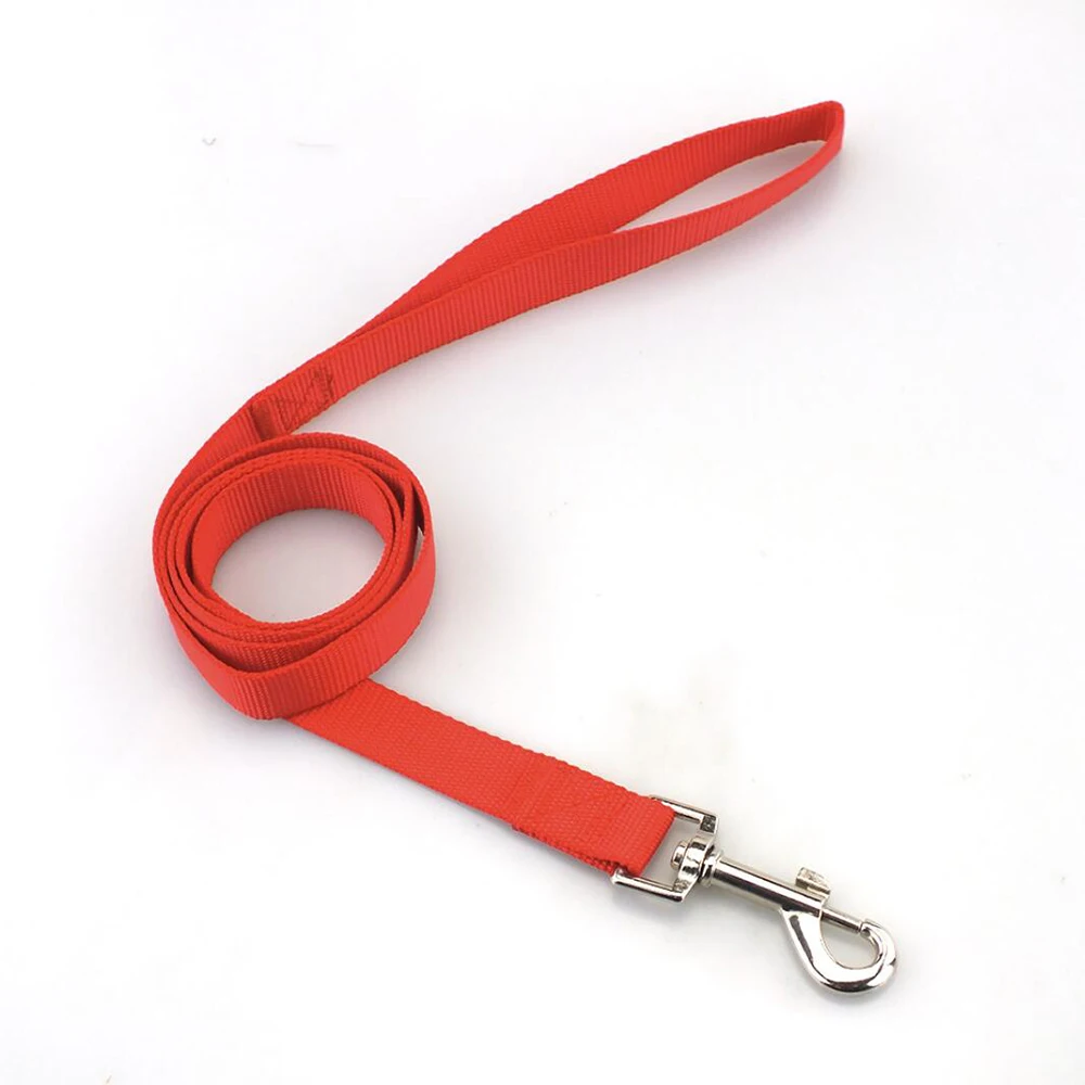 Color: LEOPARD, Size: XS - Strong Durable Dog Training Leash Lightweight Soft Convertible Pet Traction