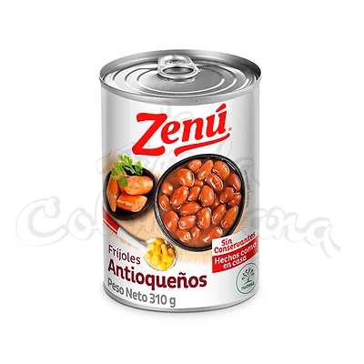Colombian Style Kidney Red Beans Zenu (Frijoles Antioqueos) - 310g