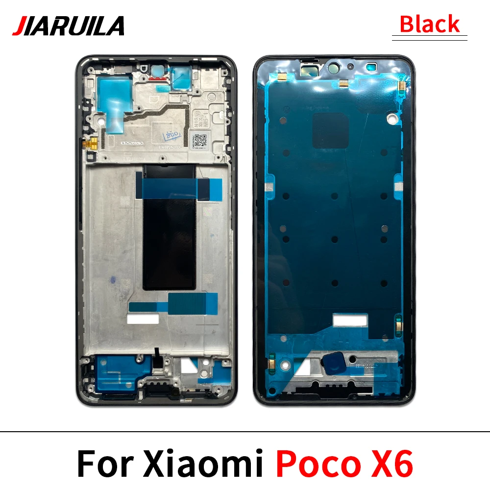Color: PURPLE - LCD Screen Middle LCD Front Frame Housing Bezel Plate Panel Chassis For Xiaomi Poco C65 X3 F3 F4 GT M3 M4 Pro 4G 5G M5S X5 X6