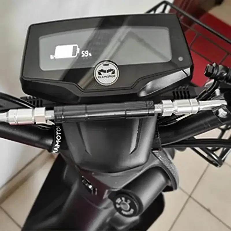 Ships From: france, Color: Silver - Universal Motorcycle Multifunctional Bracket Balance Adjustable Bar Stand Crossbar Durable Balancing Handlebar Motorcycle