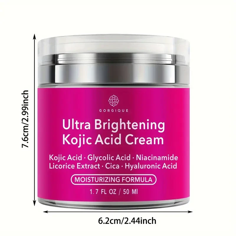 Ultra Brightening Cream - Moisturizing Formula with Kojic Acid & Niacinamide