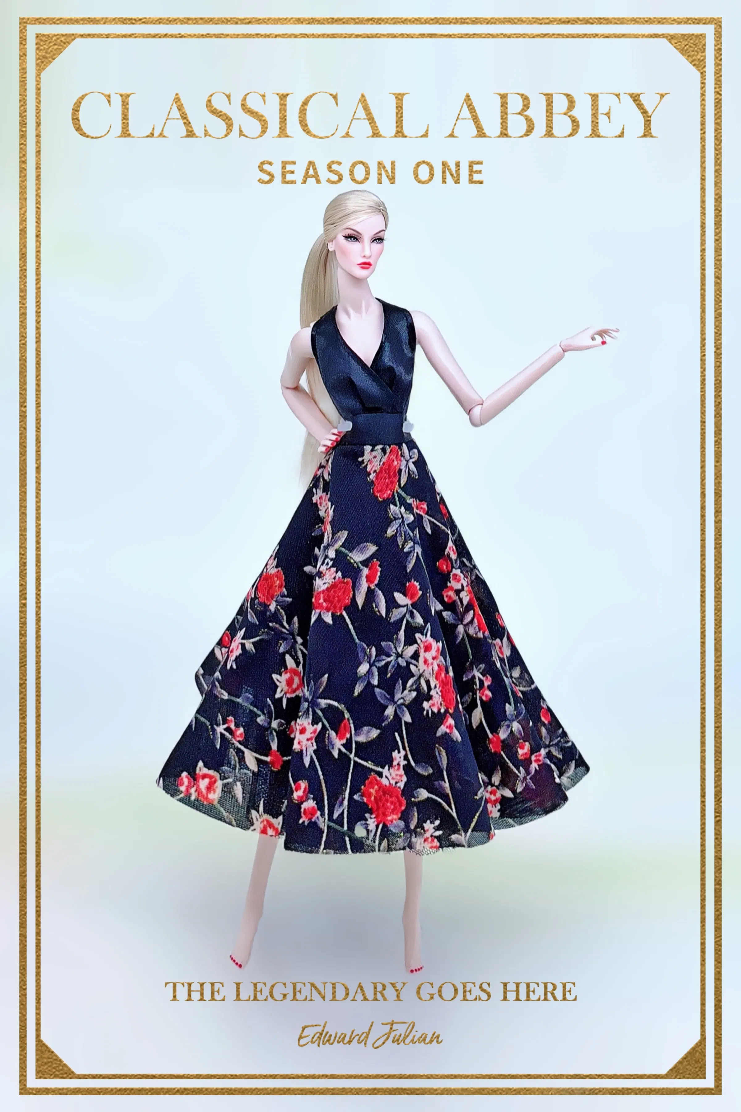 Color: Silver - for denim clothing for barbie
