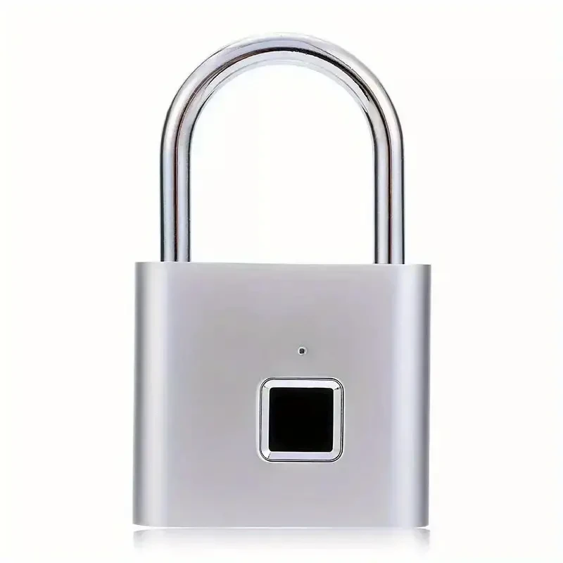 Mini Smart Fingerprint Padlock - USB Rechargeable & Water-Resistant