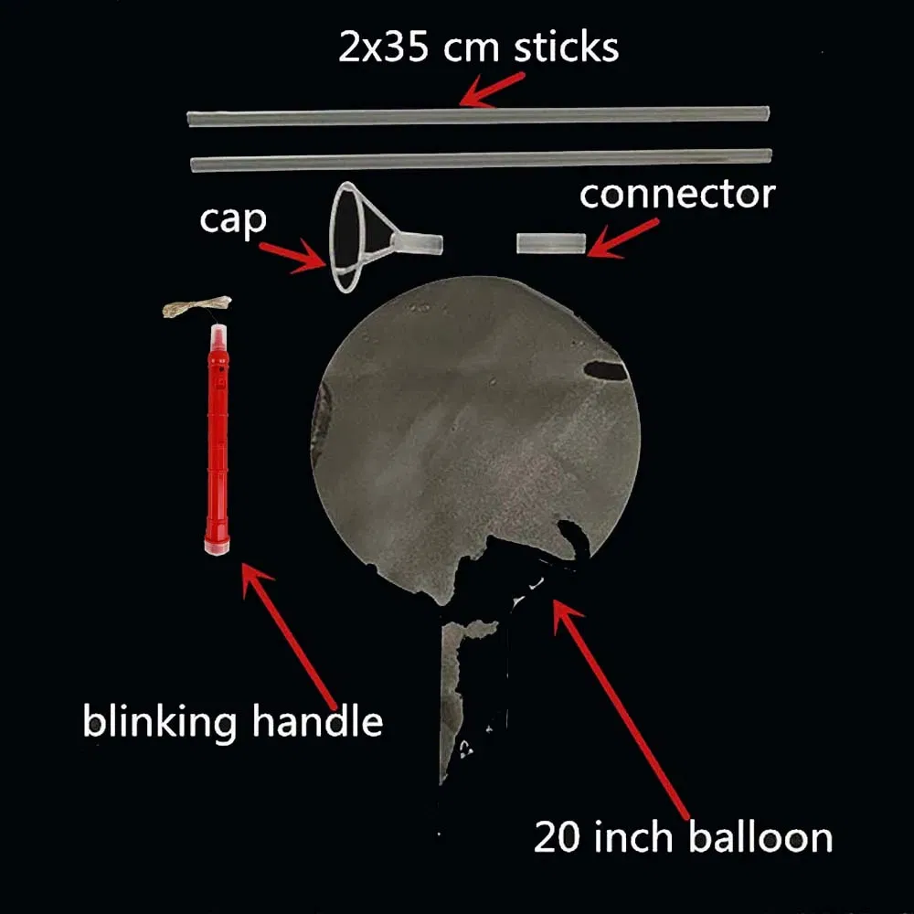 Color: Camouflage, Ballon Size: 10inch, Shape: N - 1/5/10/20/30pcs LED Light Up BoBo Balloons Colorful 3 Levels Flashing Handle 20 Inches Bubble Balloon 70cm Stick