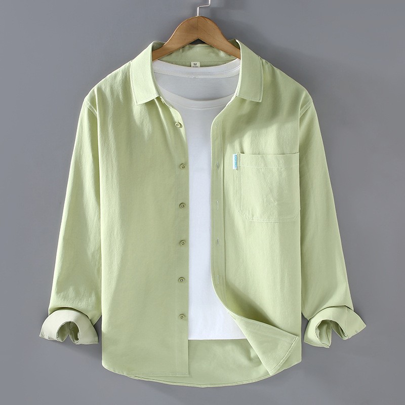Men's Long-sleeve Cotton Shirt