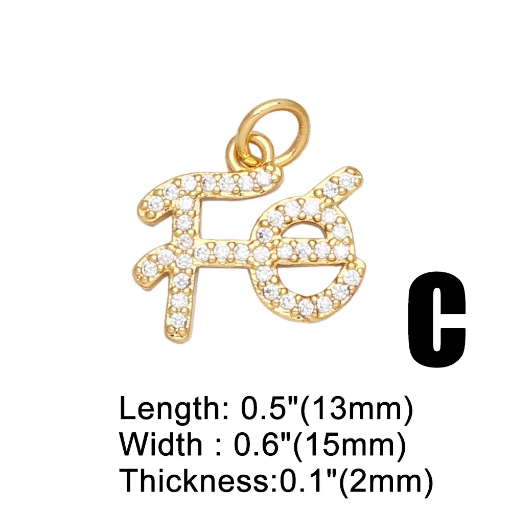 Metal color: Light Yellow Gold Color - OCESRIO Virgin Mary Charms for Necklace Earrings Gold Plated Copper CZ Cross FE Handmade Jewelry Making Supplies DIY chma151
