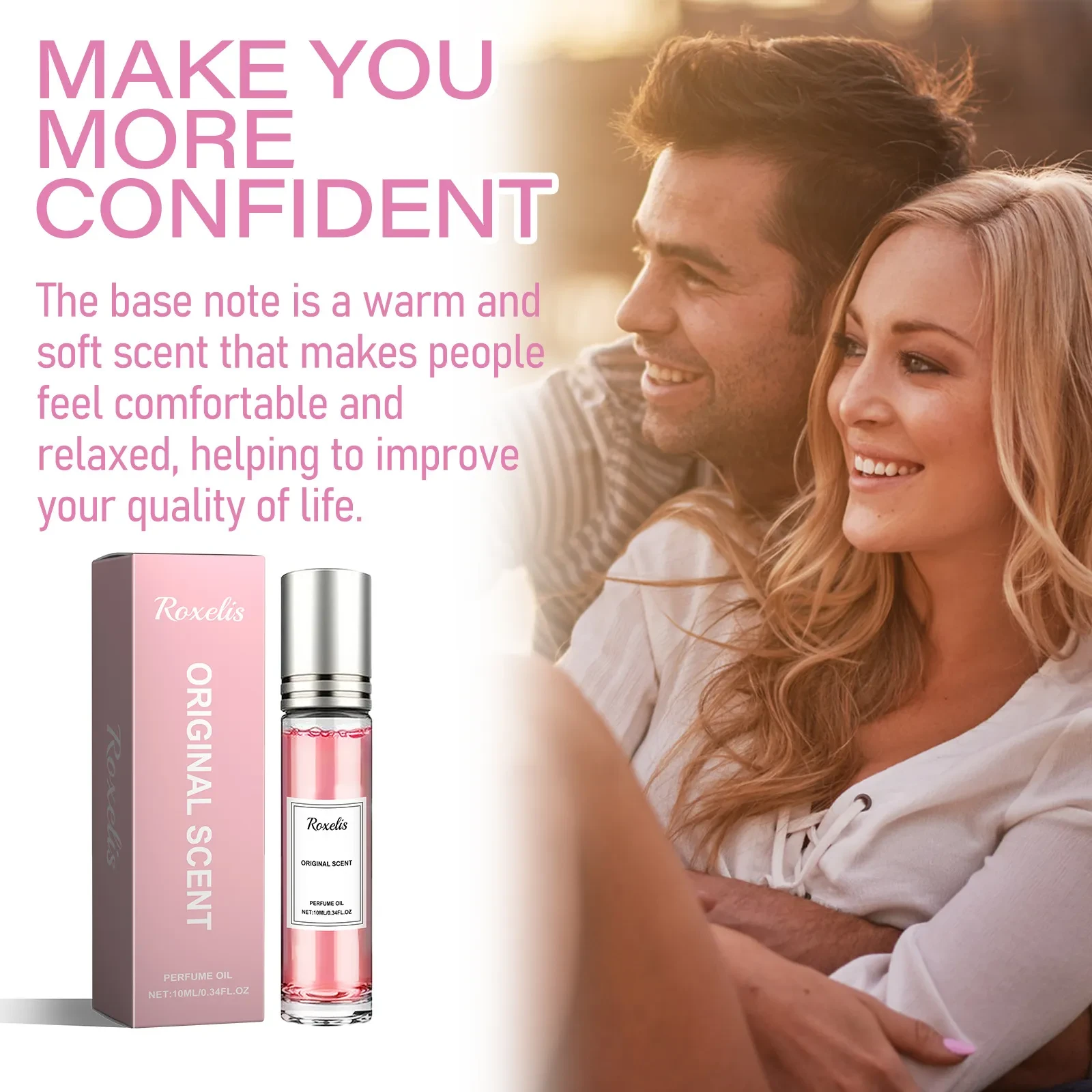 Pheromone Perfume Rose Smell Tone Perfume Niche Flower Fragrance