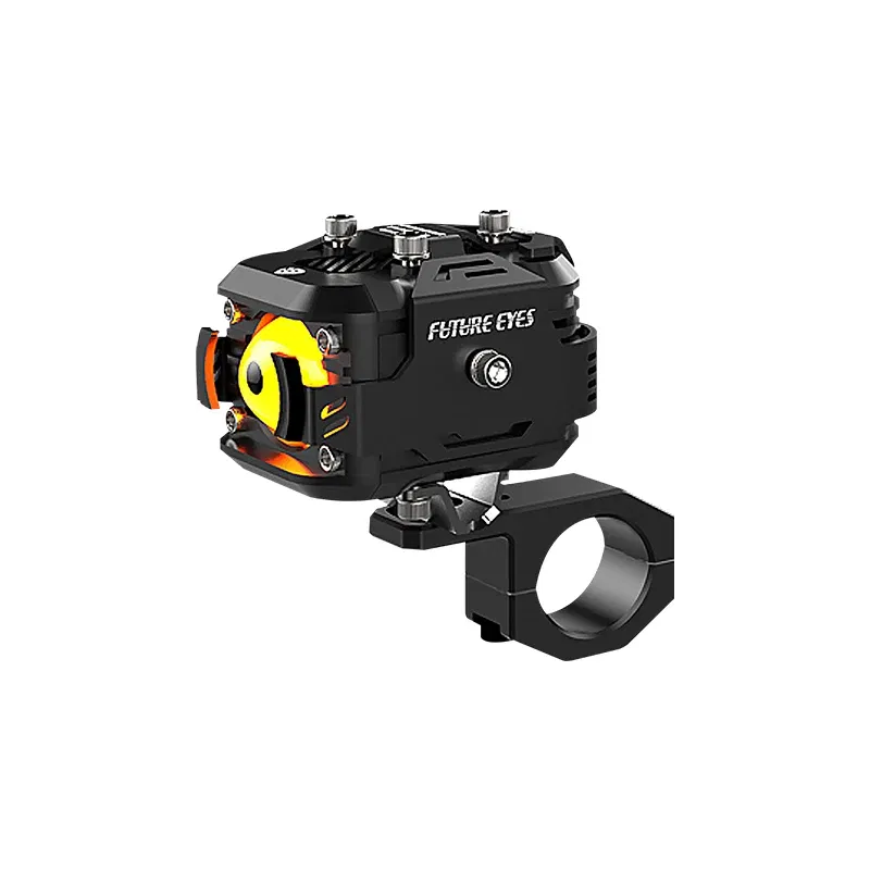 Color: Yellow, Ships From: CHINA - Future Eyes F150 Motorcycle Led Spotlight 6000 LM Electric Vehicle Auxiliary Road Far And Near Light Tangent Light Flashing Lens