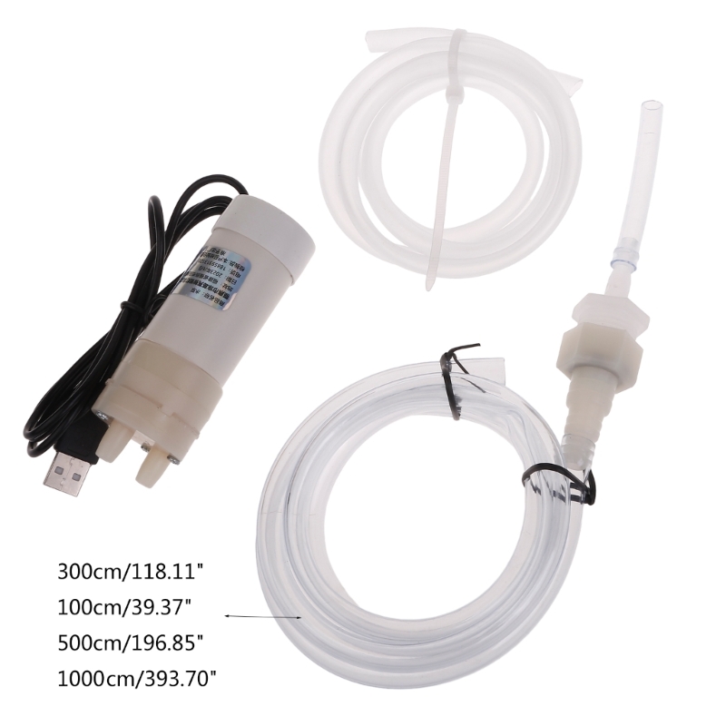 Color: Red - Water Pump Self-priming Pump 5V Water Pump USB Small Pump Vacuum Mini Elecctric Water Pump Replacement 4L/min Drop Ship