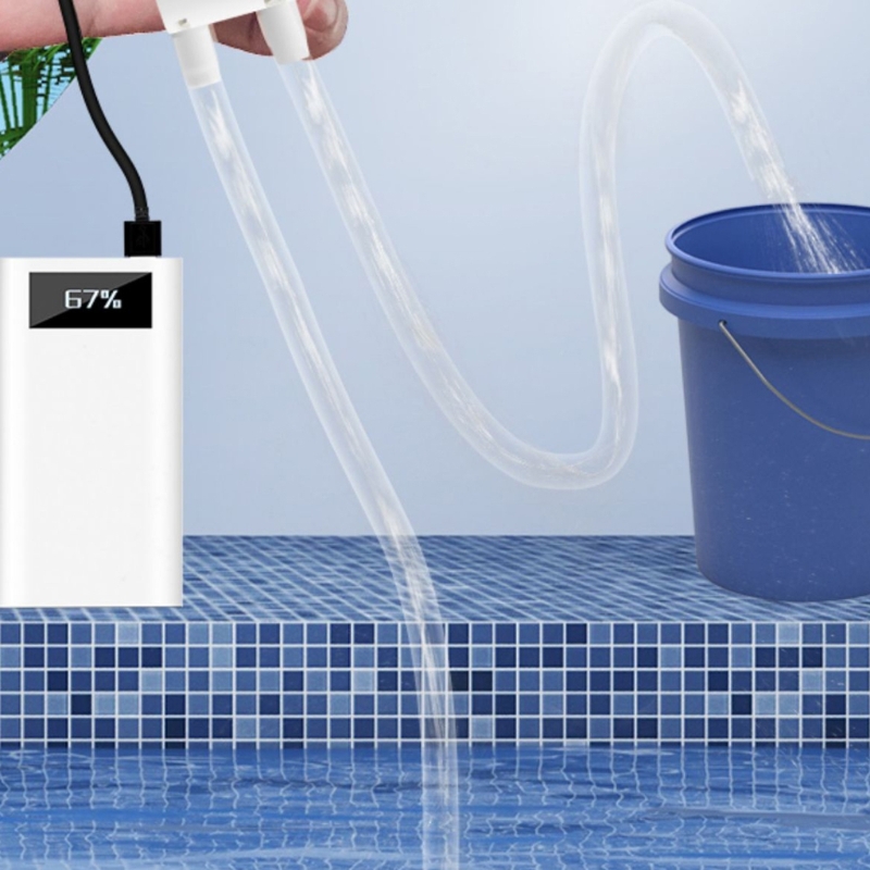 Color: Red - Water Pump Self-priming Pump 5V Water Pump USB Small Pump Vacuum Mini Elecctric Water Pump Replacement 4L/min Drop Ship