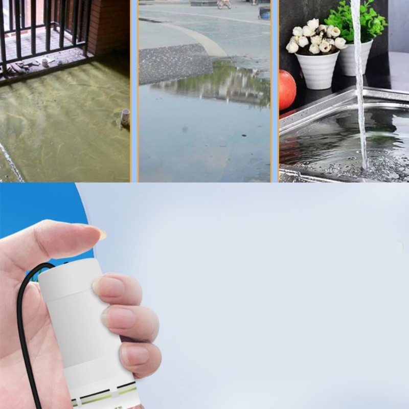 Color: Red - Water Pump Self-priming Pump 5V Water Pump USB Small Pump Vacuum Mini Elecctric Water Pump Replacement 4L/min Drop Ship
