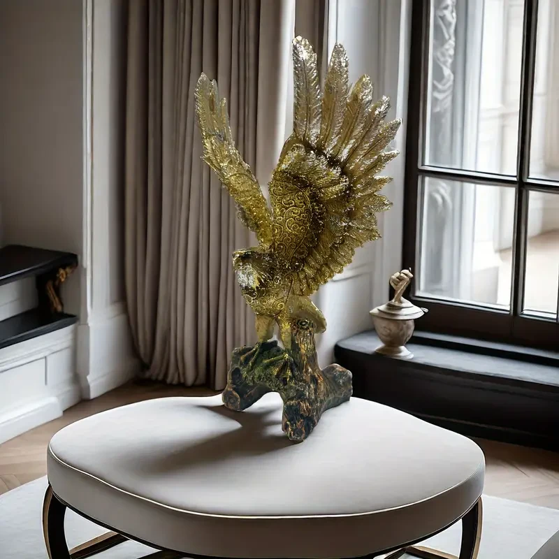 1pc, Resin Eagle Statue