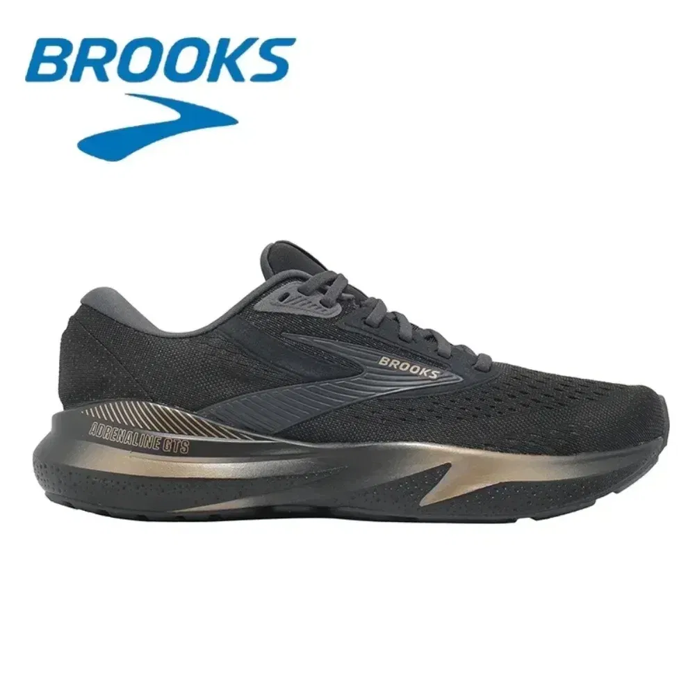 Color: Beige, Shoe Size: 45 - Brooks Men's Adrenaline GTS 24 Road Running Shoes Walking Shoe Shock-Absorbing Marathon Professional Casual Sneakers