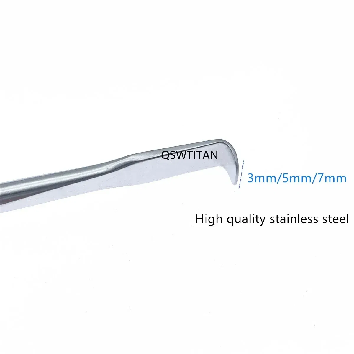 Color: Brown - Nerve Root Hook Retractor with wooden handle brain Bone Retractor Stainless Steel nerve pull hook
