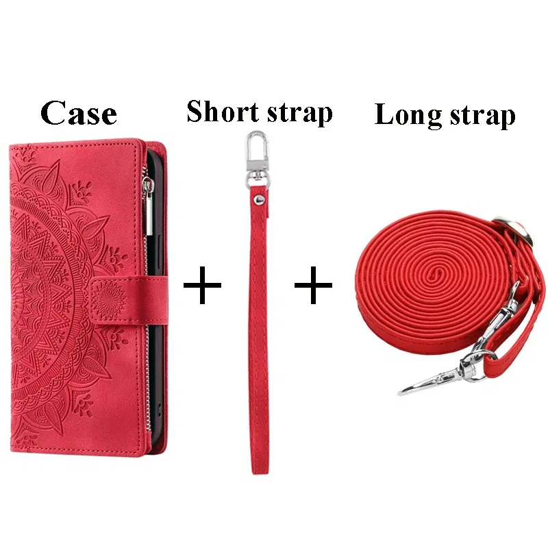 Color: PEACOCK BLUE, Material: Microfiber - S 23 S24 Ultra 5G Leather Case for Samsung Galaxy S23 Ultra Flip Cover Zipper CrossBody Book Funda S 24 Plus S23 FE Wallet Etui