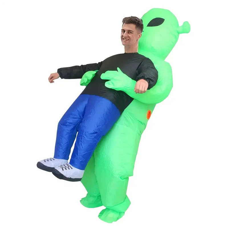 Alien Inflatable Hugger Costume  Battery/USB Powered for Parties & Role-Playing