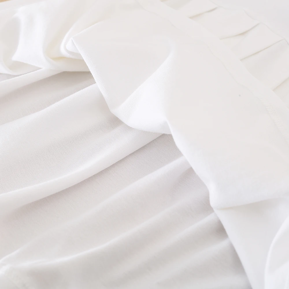 Color: WHITE, Kid US Size: 8T - Girls' White Summer Dress V-Neck Polo Pleated Dress for School 5-12 Years Girls Clothing