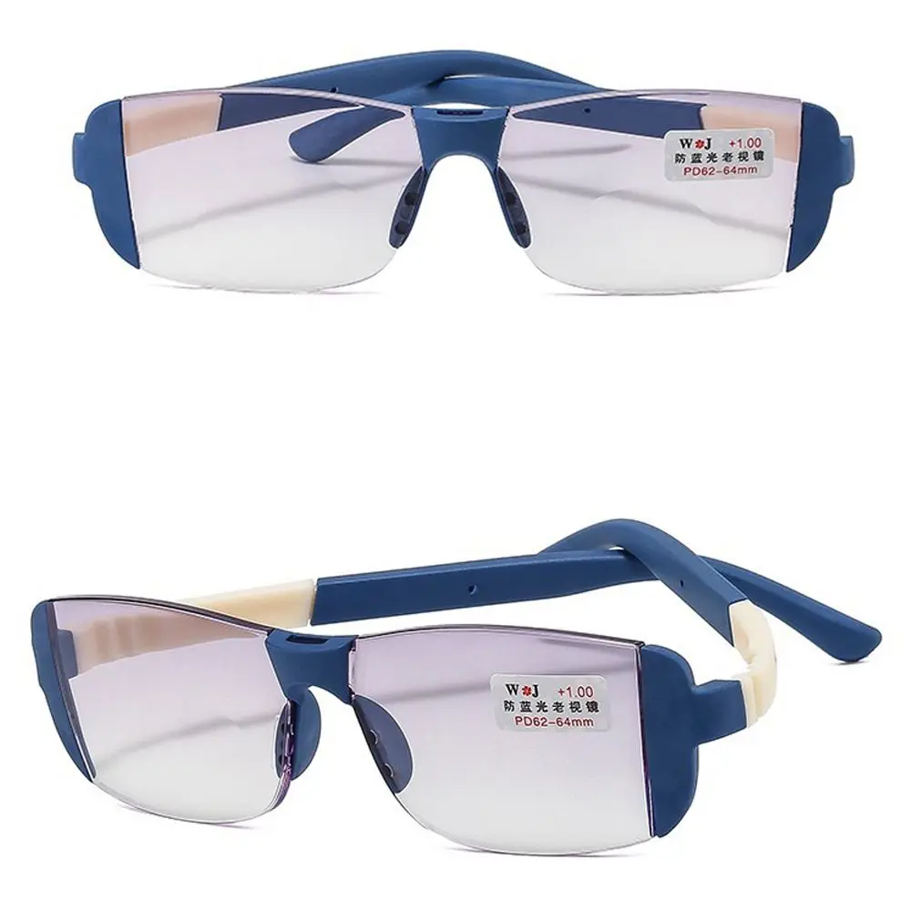 Frame Color: black, Eye Prescription: +400 - Fashion Anti-Blue Light Reading Glasses Urltra-Light Eye Protection Men Women Elegant Comfortable Eyeglasses Unisex Glasses